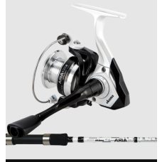 Okuma ARIA COMBO 4PC6'6 L SPIN ROD & ARIA 30 REEL 15LB LINE PRE-SPOOLED W/TUBE