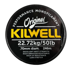 Kilwell Mono 1/4lb spool 50lb