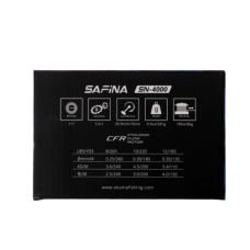 OKUMA REEL SAFINA ALU.SPOOL 4000/20LB BRAID