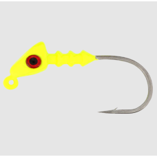 Fishbites Fight Club Jig Head 1/4 OZ Chartreuse