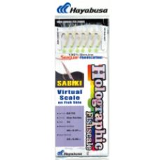 Hayabusa EX110 Sliver Flasher Fish Skin Sabiki