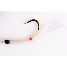 Hayabusa EX127 UV White Shrimp Sabiki