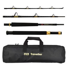 Tica Rod Traveller Expert 704 4pc 15kg Boat Rod w/bag