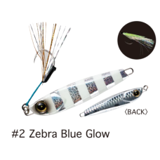 Hayabusa Jigging Sabiki EX450 - Zebra Glow/20g /4 (S)