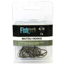 Fishtech Mutsu Hooks - 4/0 (14 per pack)