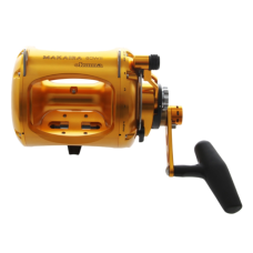 OKUMA REEL MAKAIRA 80 WIDE 2 SPEED GOLD GAME
