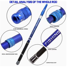 TE GHOTDA FISHING Foldable Telescopic Net 4m