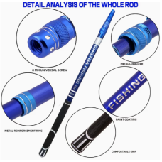 TE GHOTDA FISHING Foldable Telescopic Net 4m