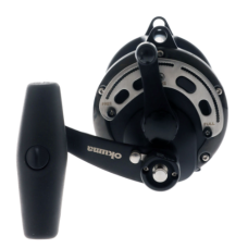 OKUMA REEL SLX Blue 50 WIDE 2SPEED LEVER DRAG BOAT