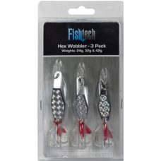 Fishtech Hex Wobbler - 3 Pack