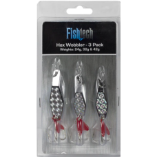 Fishtech Hex Wobbler - 3 Pack