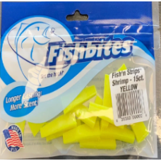Fishbites Fish'n Strips - Yellow - Shrimp - LL