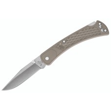 Buck 110 Folding Slim Tan