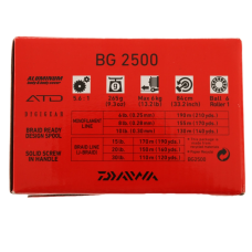 Daiwa Reel BG16 2500 Spinning Reel