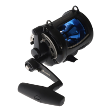 Okuma Reel Boat SOLTERRA SLX BLUE 30 2 SPEED T HANDLE LEVER DRAG