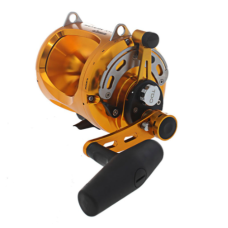 OKUMA REEL MAKAIRA 50 WIDE 2 SPEED GOLD  GAME