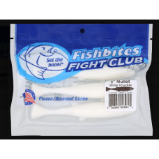 Fishbite Fight Club 5" Mullet White Knuckle