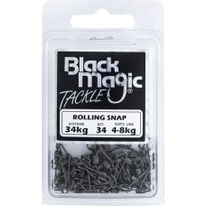 Black Magic Rolling Snap Swivel