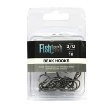 Fishtech Beak Hooks - 3/0 (18 Per pack) 
