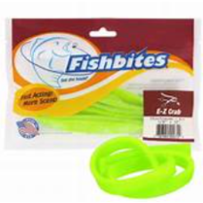 Fishbites E-Z Crab - Chartreuse - FA