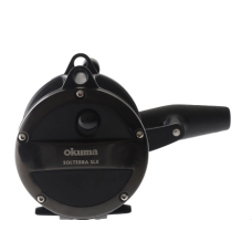 Okuma Reel Boat SOLTERRA SLX BLUE 30 2 SPEED T HANDLE LEVER DRAG