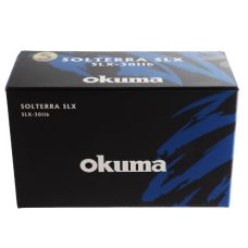 Okuma Reel Boat SOLTERRA SLX BLUE 30 2 SPEED T HANDLE LEVER DRAG