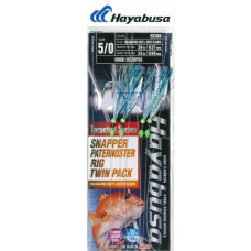 Hayabusa Snapper Paternoster Rig - White - 4/0