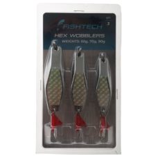 Fishtech Hex Wobbler - 3 Pack Heavy