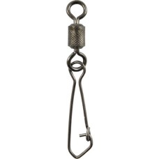 Black Magic Rolling Snap Swivel