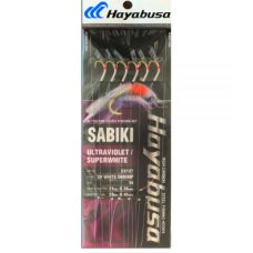 Hayabusa EX127 UV White Shrimp Sabiki