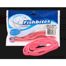 Fishbites Bloodworm Long Lasting 1/4 Inch