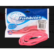Fishbites Bloodworm Long Lasting 1/4 Inch