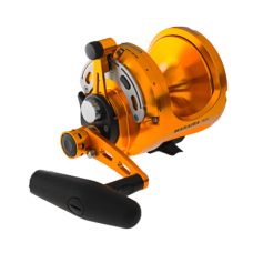 OKUMA REEL MAKAIRA 50 2 SPEED OPEN TOP GOLD  GAME