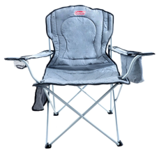 Coleman Deluxe Cooler Chair Wide- Grey