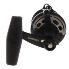 Okuma Reel Boat SOLTERRA SLX BLUE 30 2 SPEED T HANDLE LEVER DRAG