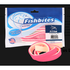 Fishbites Fish'n Strips -  Crab Flesh/Pink - LL