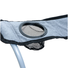 Coleman Deluxe Cooler Chair Wide- Grey