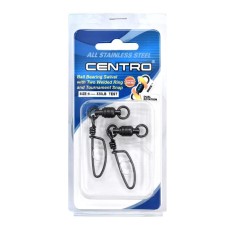 Centro Swivel T/Snap S/S Double Ring #6 320lb PK2