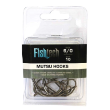 Fishtech Mutsu Hooks - 6/0 (10 Per pack) 