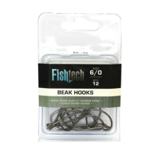 Fishtech Beak Hooks - 6/0 (12 Per pack) 